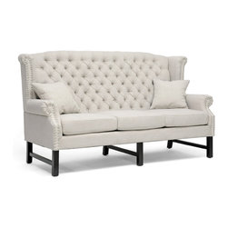 Stylish Upholstery Collection BH-63102-3S-Beige - Sofas