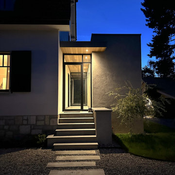Agrandissement et transformation d'une villa du 19ème siecle