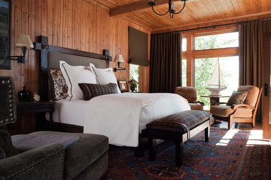 Bedroom - eclectic bedroom idea in San Francisco