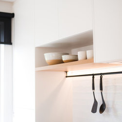 Modern White & Timber Kitchen - Products