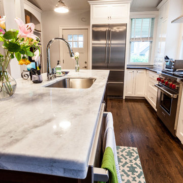 Rustic, Cottage Kitchen and Basement in La Grange