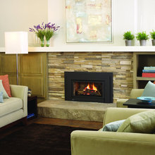 Living Room And Fireplace