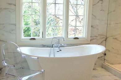 Bathroom - transitional bathroom idea in Other