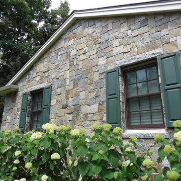 Colonial Style Ranch with Dry-Fit Natural Stone Accents