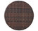 GDF Studio Overton Outdoor Wicker Barrel Side Table, Brown