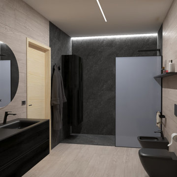 Dark Bathroom