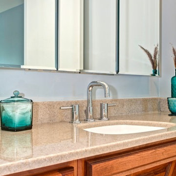 Universal Bath Remodel in San Diego Condo - CairnsCraft Design & Remodel
