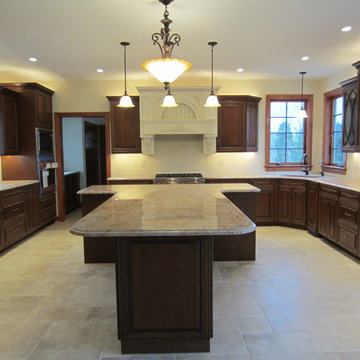 Porcelain Pattern Kitchen Floor