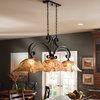 Uttermost Vetraio 3-Light Kitchen Island Light, Bronze