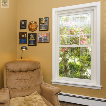 Comfortable Den with New Energy Efficient Window - Renewal by Andersen NJ / NYC