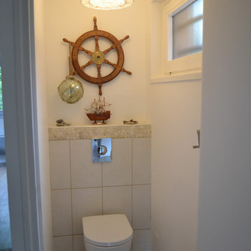 Salle de bain sur le thème de la mer