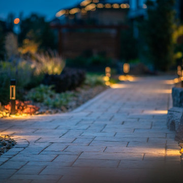 Luxury Backyard Retreat with Armour Stone & Water Feature | Genesis on the Lakes