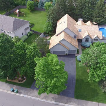 Minnetonka Home - Cedar Shake Roof