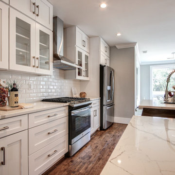 Kitchen Remolded With Marble Countertop, Sink,Cabinets in Fairfax