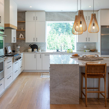 Kitchen, Bar and Mudroom in West Harrison, NY