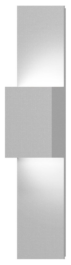 Sonneman Flat Box 1 Light Up/Down LED Panel Wall Sconce, White - Modern ...