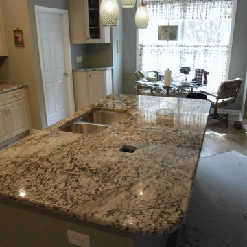 Bianco Antico Granite Countertop Color Examples