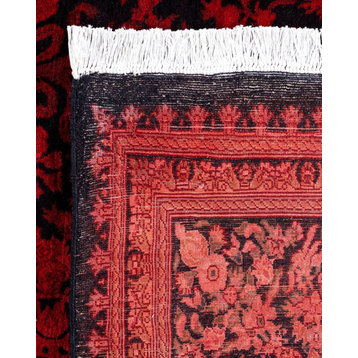 Fine Vibrance, One-of-a-Kind Hand-Knotted Area Rug Orange, 6' 0" x 9' 7"