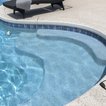Blue Lagoon PebbleTec finish