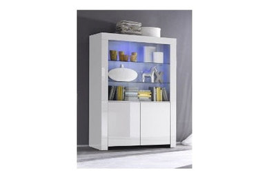 Amalia wide display cabinet