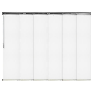 Archard 6-Panel Track Extendable Vertical Blinds 98-130"W