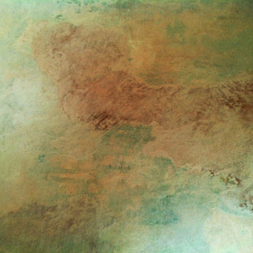 Venetian Plaster Wall in the W residence