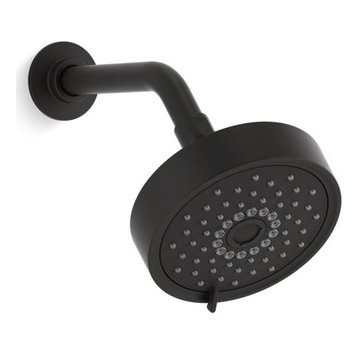 Kohler Purist 2.5GPM Multifunction Showerhead With Air-Induct Tech, Matte Black