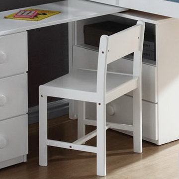 Wyatt White Desk Chair
