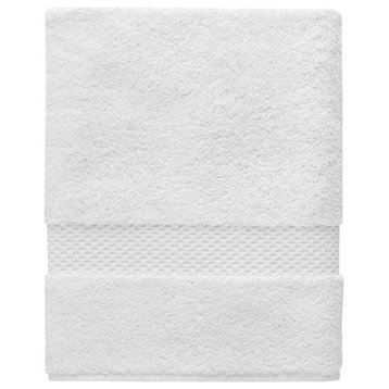 Etoile Towels, White/Blanc, Bath Sheet