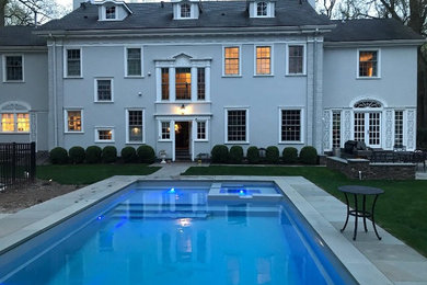 Trendy pool photo in New York