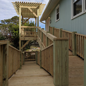 Brewer Masssive Deck, Piergola, and Service Ramp