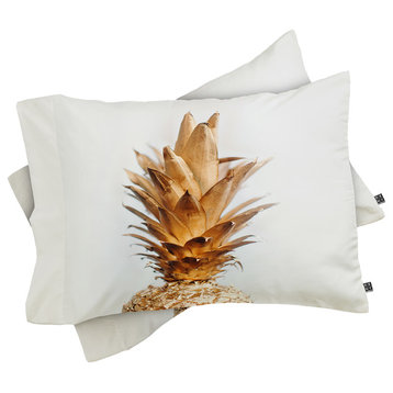 Deny Designs Chelsea Victoria Yes I Like Pina Coladas Pillow Shams, Queen