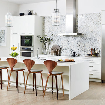 Kitchen | Nostalgia | Authentik | Red Oak | Wire Brushed