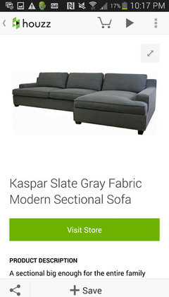 Houzz sectional 2024