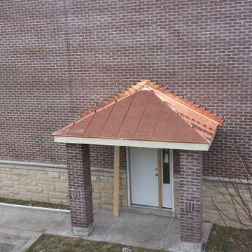 Copper Bay Windows & Copper Soffit Fascia - Chicago, IL