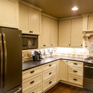 Mequon Kitchen, Fireplace, Dining room and Bathroom