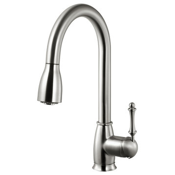 Camden Pull Down Kitchen Faucet With CeraDox Technology, Brushed Nickel