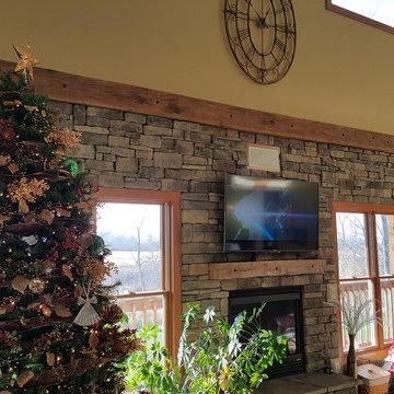 Home Theater Installation with TV Mounting