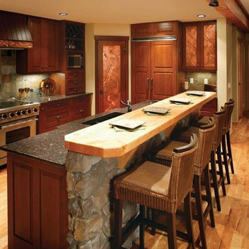 Rustic Refinement -- Kitchen