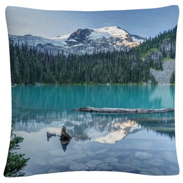 Pierre Leclerc 'Natural Beautiful British Columbia' Decorative Throw Pillow