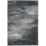 Dalyn Rugs - Dalyn Arturro AT2 Charcoal 5'3" x 7'7" Rug - One of our most chic collections, Arturro features a soft, thick yarn combined with a thin, shiny accent yarn for an incredible statement of fashion.