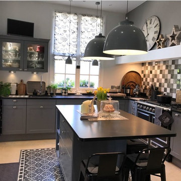 rénovation et décoration d'une cuisine chic