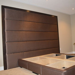 Custom Platform Bed w/ Headboard - Platform Beds