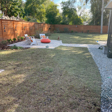 Landscape Design and Drainage Project in Orlando Fl