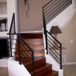 Custom Iron Stair Railings - Products