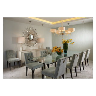 By J Design Group – Dining room - Miami Interior Designer - Designers ...