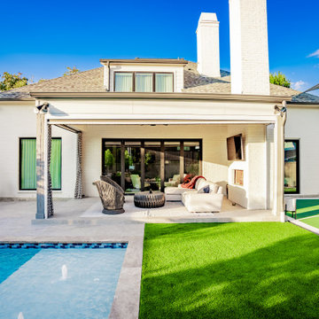 All-Season Court & Cove | North Texas Landscape Design