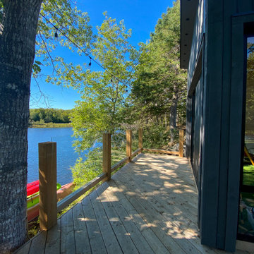 Boathouse + Screened-Room – Lakeside – Mineville, Nova Scotia