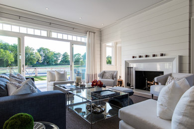Inspiration for a living room remodel in New York