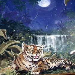 Jungle Scene - Paintings